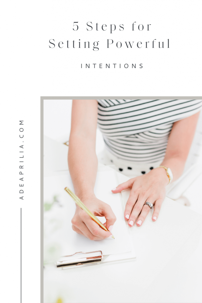 setting an intention